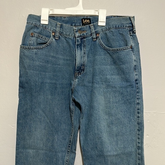 𝅺lee Regular Fit Light Denim Jeans size 34x32 - Picture 3 of 10